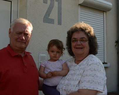with grandpa and grandma Rathburn - April 2013b